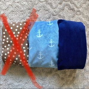 🧸 2 Baby Diaper / Changing Pad Covers